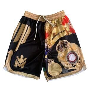 RIF LA Los Angeles Men's Size XL Drawstring Lined Boxing Shorts